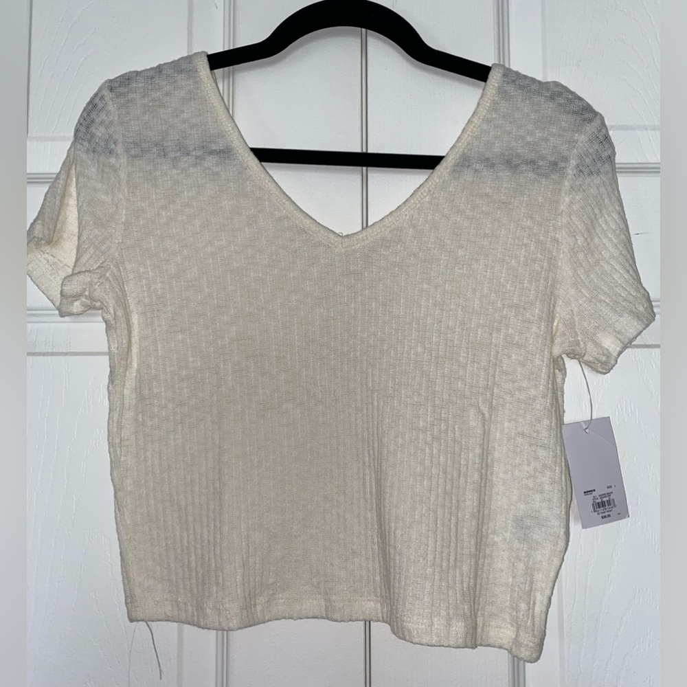 V neck crop top